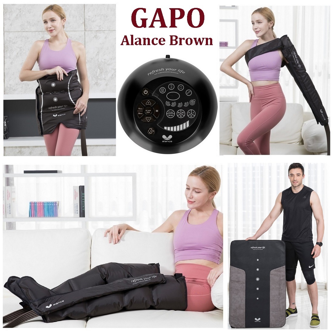 Gapo Multi 5 лимфодренажный аппарат с манжетой руки